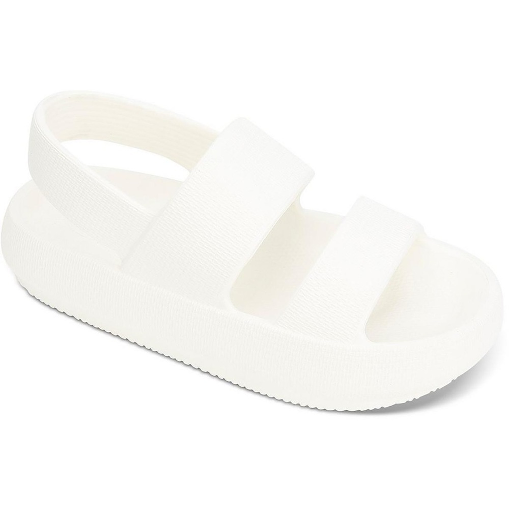 Kenneth Cole New York Womens Mello Eva Pearl Embellished Slide Sandals